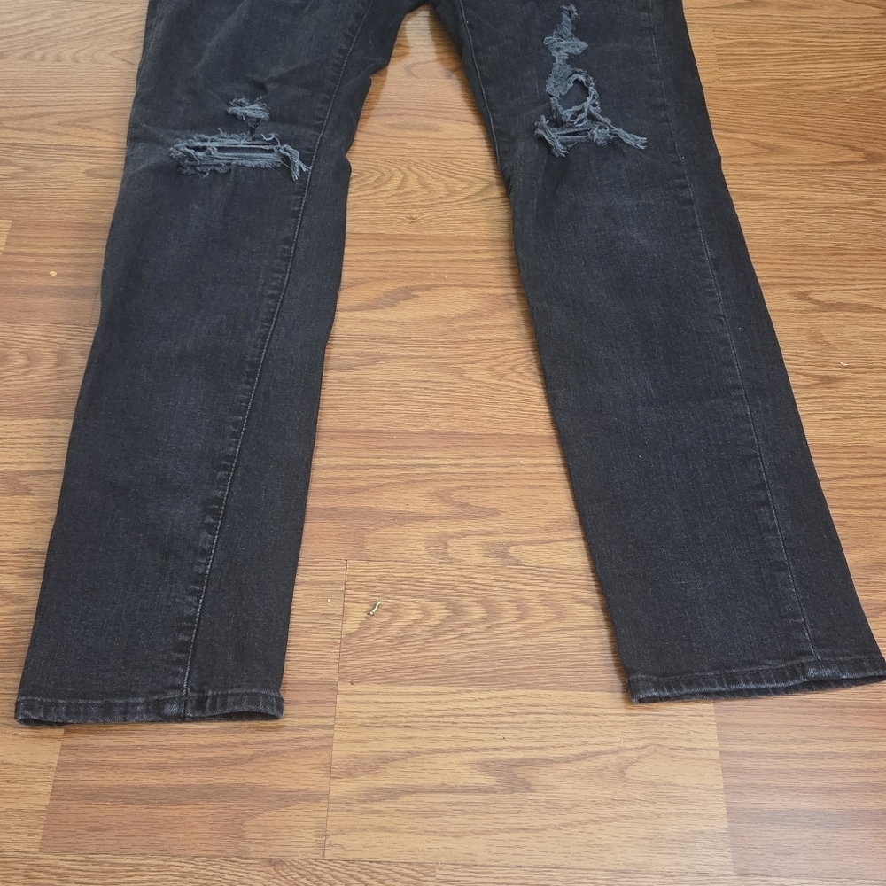 Abercrombie & Fitch Jeans Men's 36x32 Black Felix Super Slim Stretch Denim Pants - Picture 4 of 15